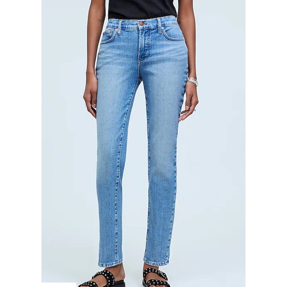 Madewell The Perfect Vintage Jeans Light Blue Wash High Rise size 27